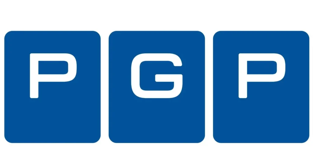 Vi använder Pretty Good Privacy (PGP) för att kryptera och dekryptera e-post och autentisera e-postmeddelanden med digitala signaturer samt filkryptering.