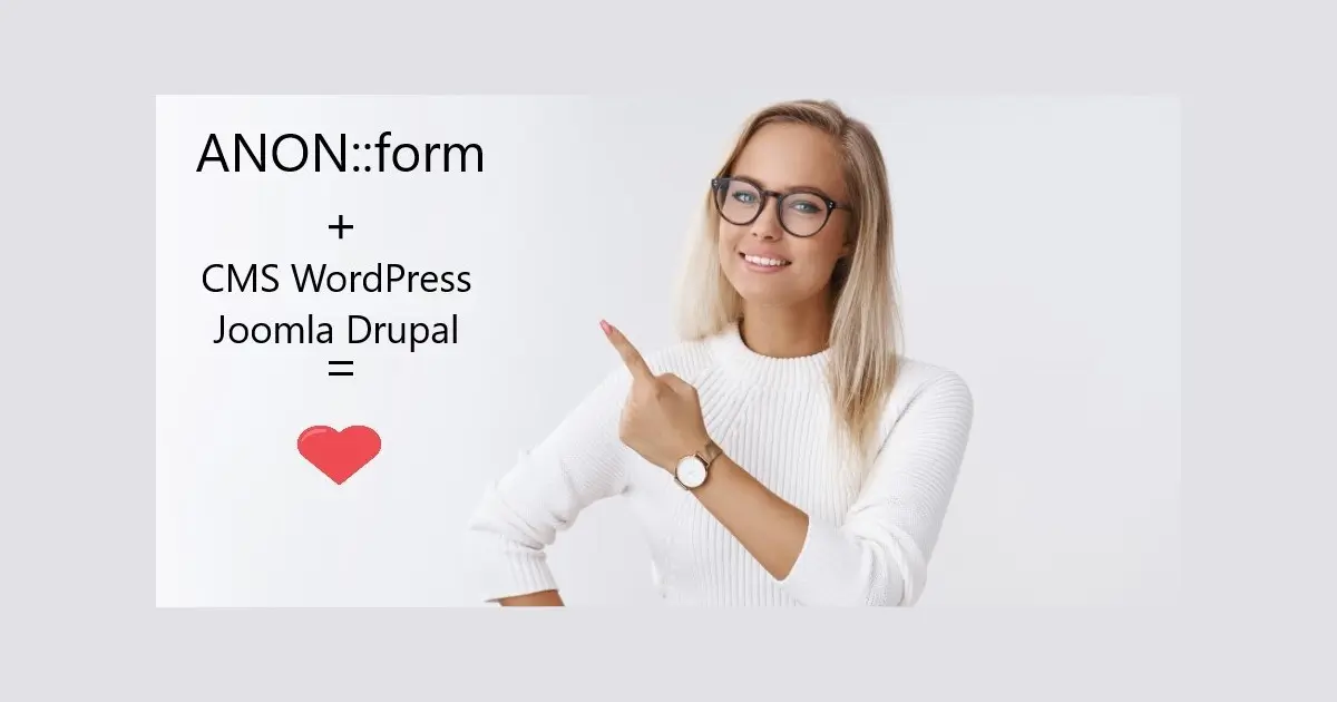 Create an approved whistleblower channel in e.g. WordPress, Joomla, Wix, Drupal, Sitevision or any other CMS with our secure web forms and Proton secure email